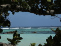 Landschaft der Seychellen